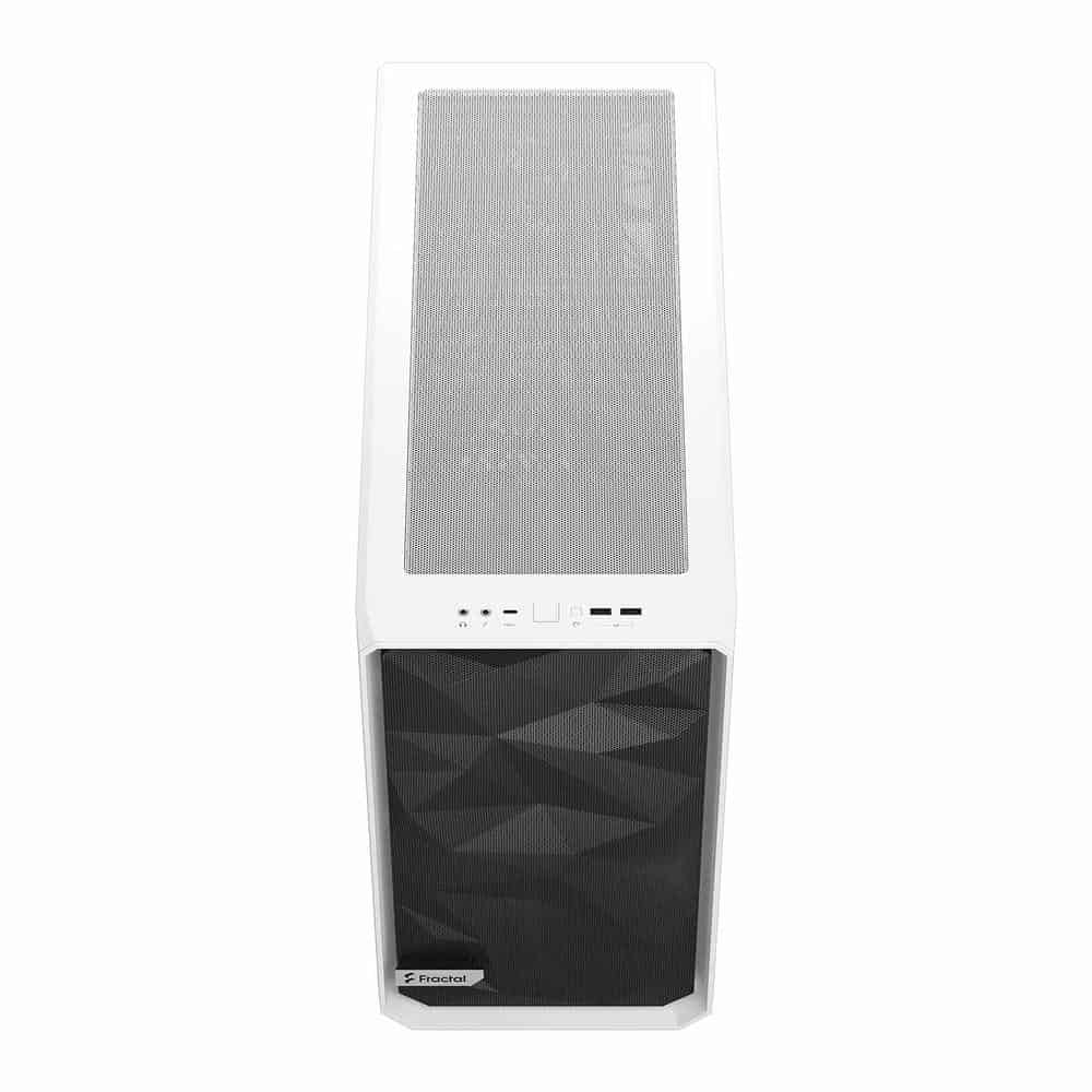 (image for) Fractal Design Meshify 2 White Windowed Mid Tower PC Gaming Case